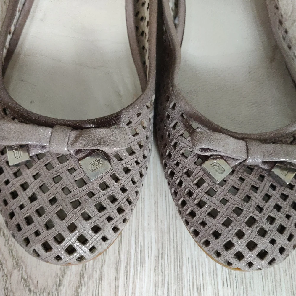 Fabiani (Italy) Suede Ballet Flats 🇮🇹 - Picture 3 of 7